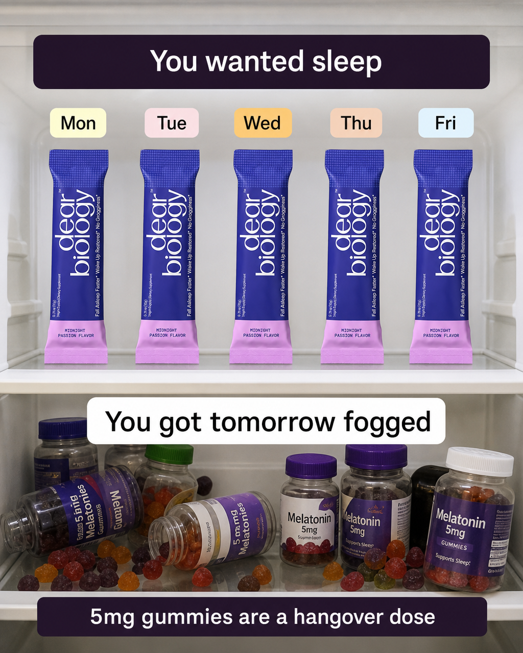 Dear Biology gummy dose
