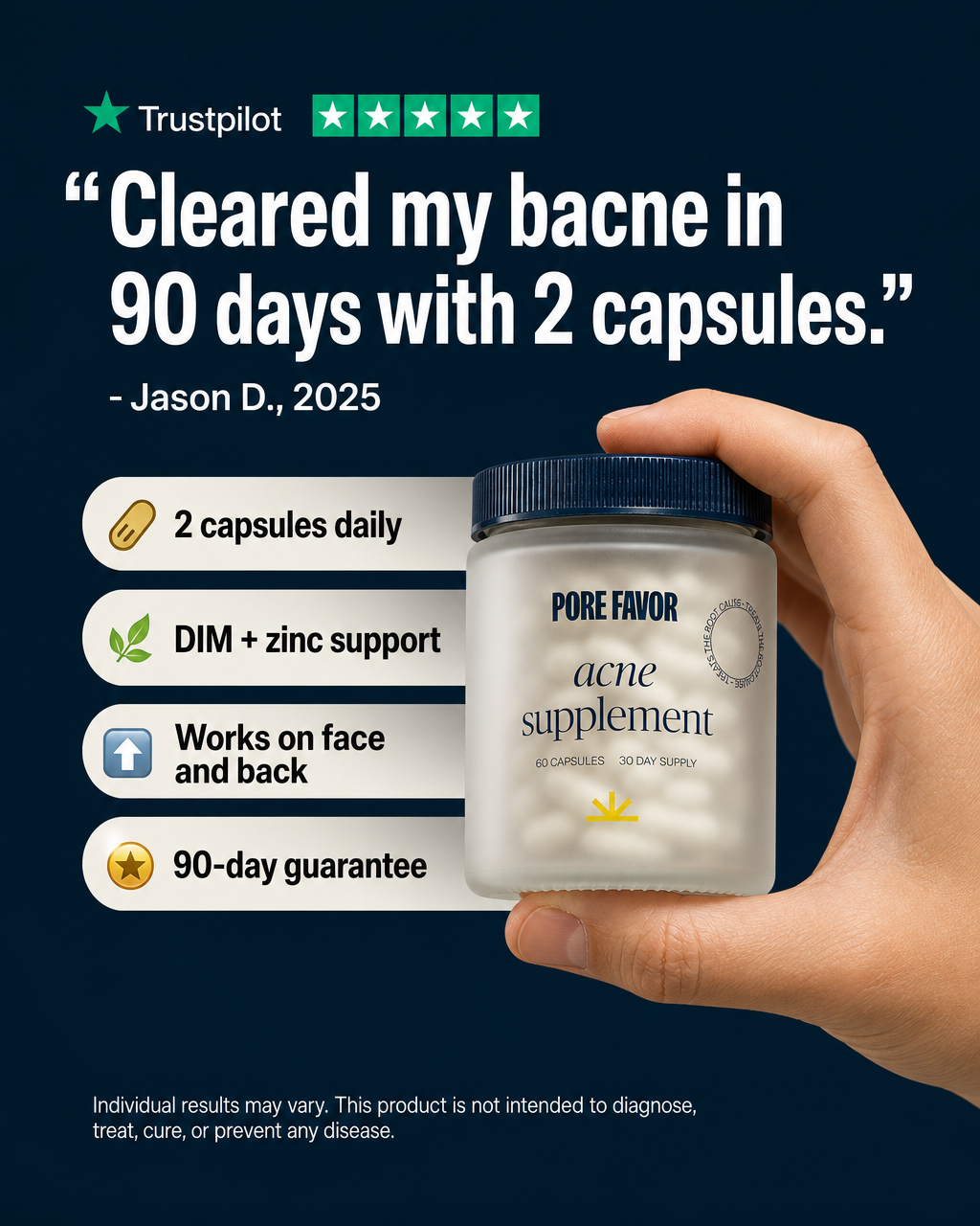 Porefavor bacne testimonial