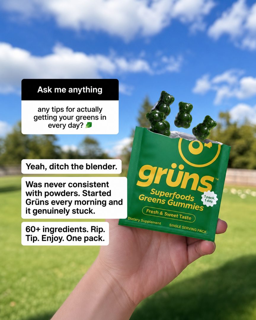 Grüns AMA greens tips